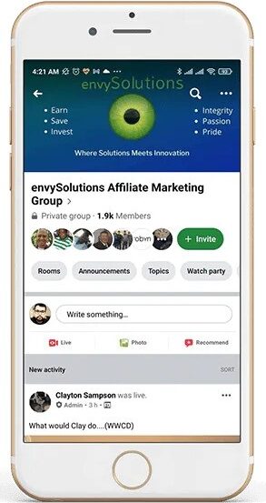 envySocial Facebook Group