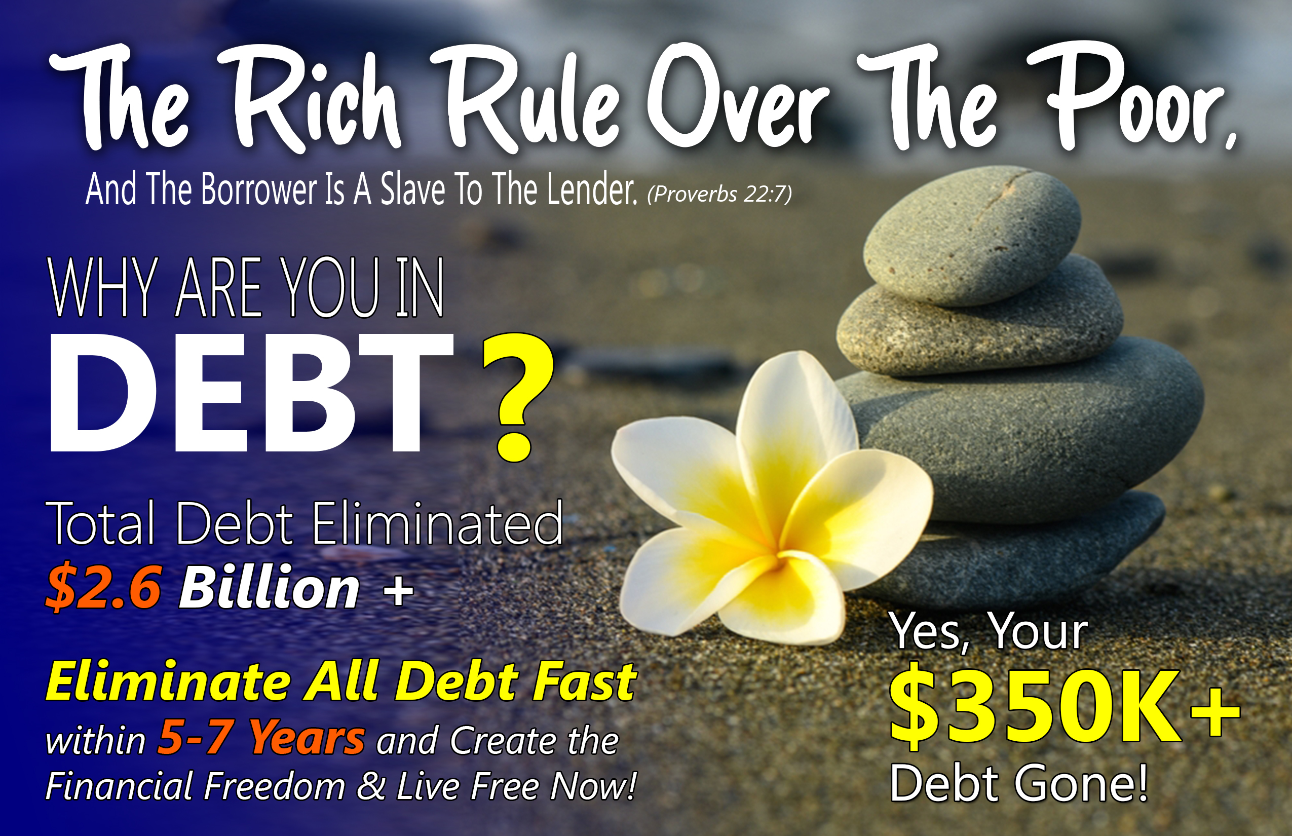 Why are you in Debt, Create Financial Freedom